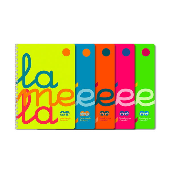Cuaderno cuadrovia Lamela fº tapa pp. 3 mm