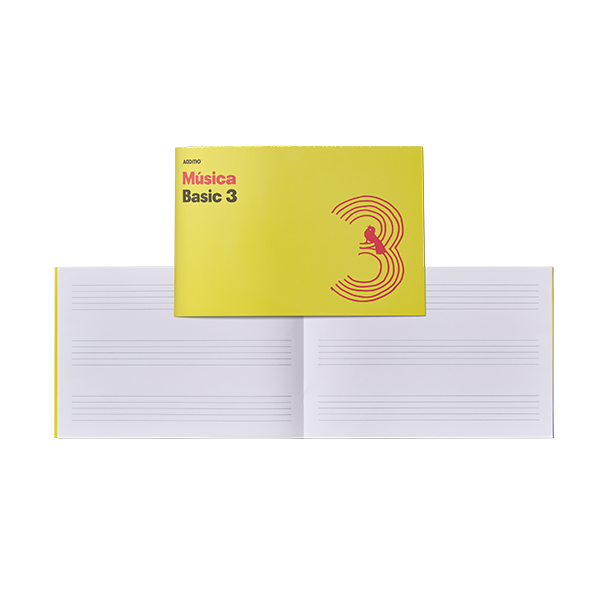 Cuaderno música primaria 3 Additio 20 p.