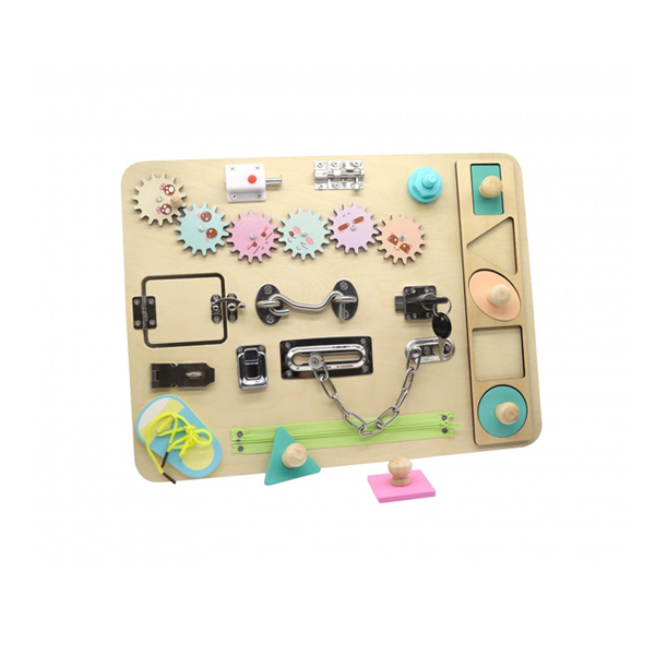 Tablero actividades: cierres y hebillas