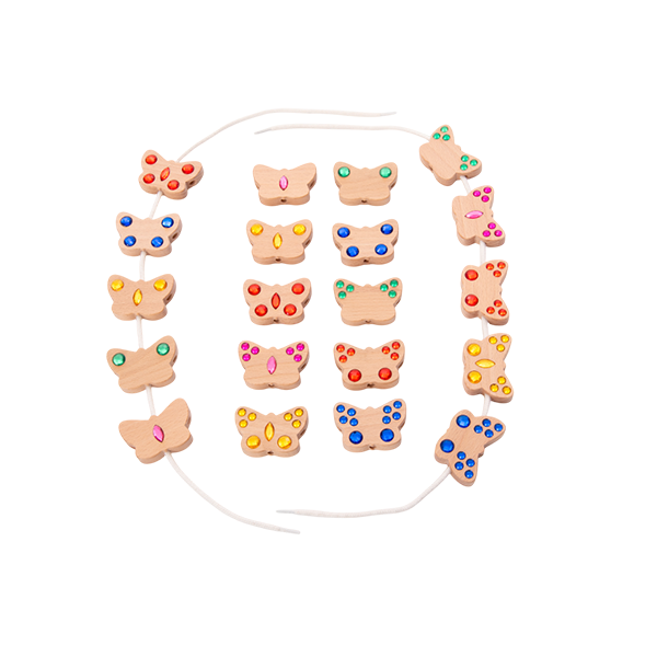 Mariposas para Enlazar con Gemas