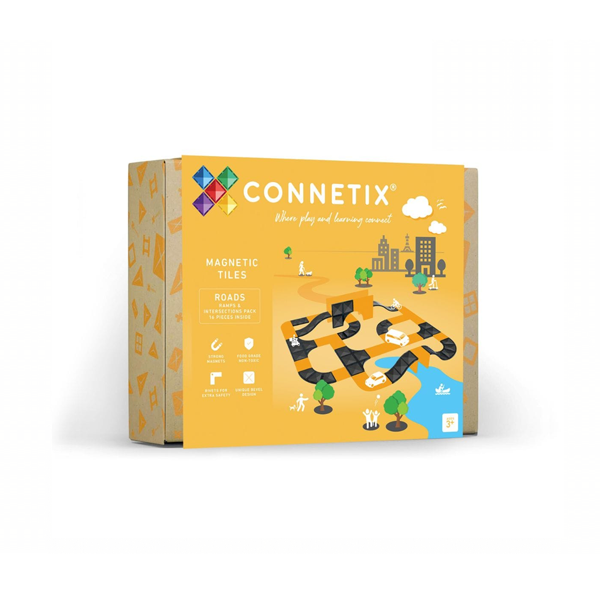 Rampas e intersecciones Connetix. Pack 16 u.