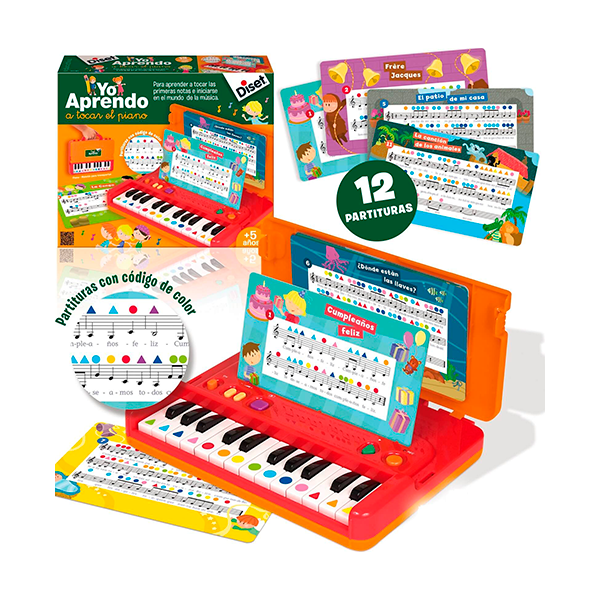 Yo aprendo a tocar el piano