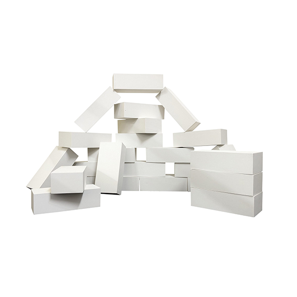 Ladrillos espuma blanca. Set de 25