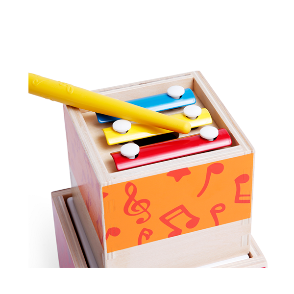 Juego apilamiento musical