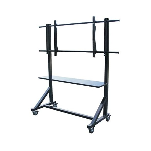 SOPORTE PANTALLA VIDEO TROLLEY LFD CON RUEDAS HASTA 80 Kg