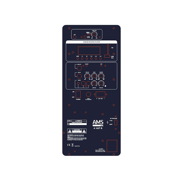 Caja acústica activa 100W
