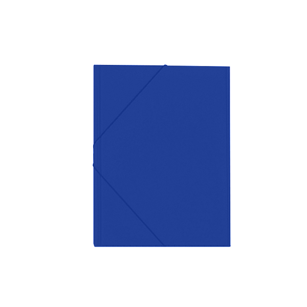 ¿Carpeta gomas solapa PVC Saro. Azul Marino (24)