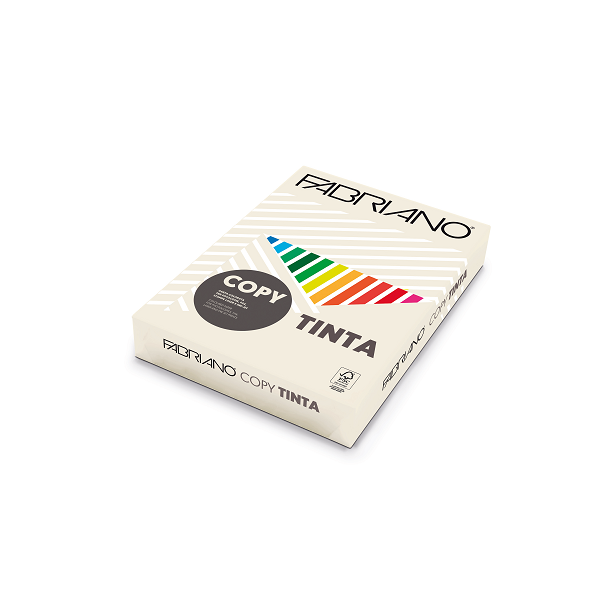 Paq. 500 h. papel Colore A4 Crema