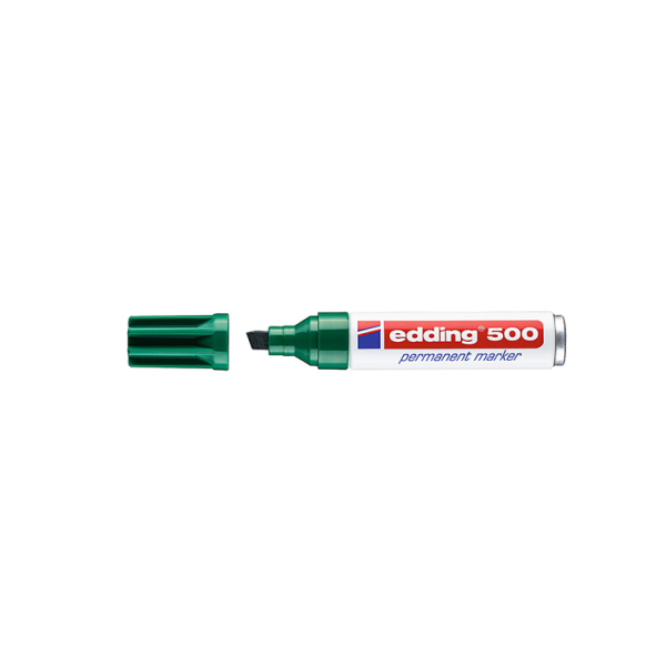 Rotulador Edding 500 Verde  (10)