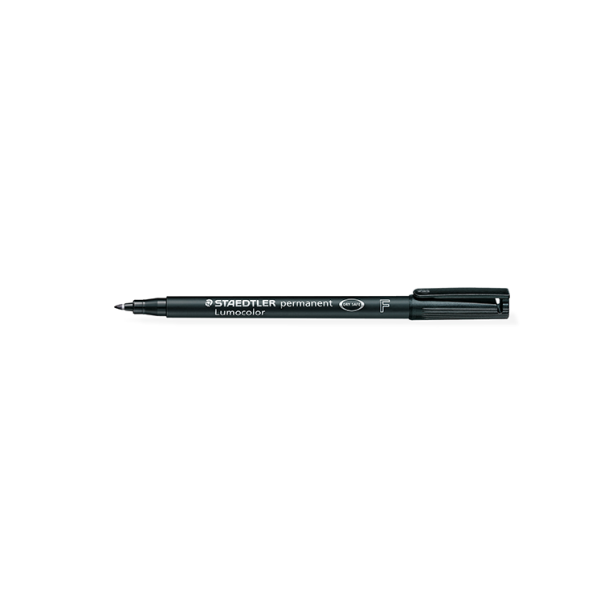 Rotulador Staedtler Lumocolor F 318 Negro (10)