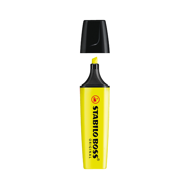 Marcador Stabilo Boss original Amarillo 70/24 (10)