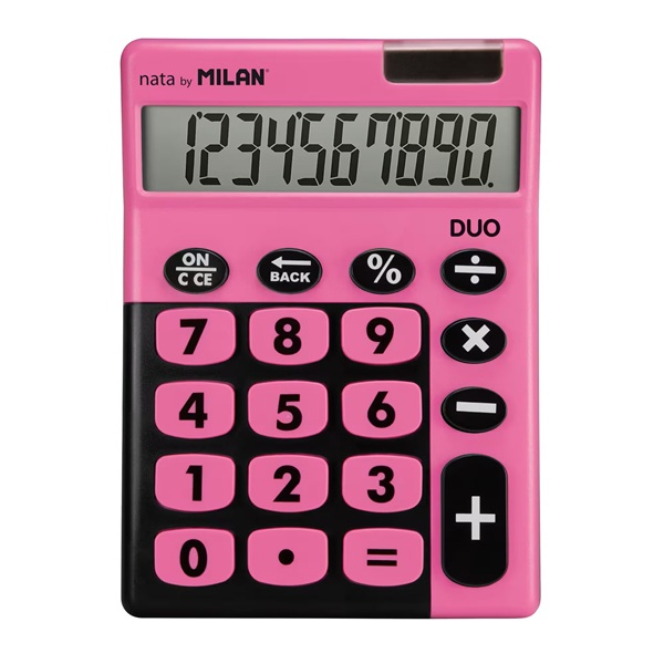 Calculadora Milan Duo rosa (1)