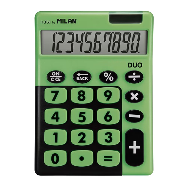 Calculadora Milan Duo verde (1)