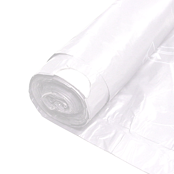Rollo 25 bolsas de basura Blanco  52x62