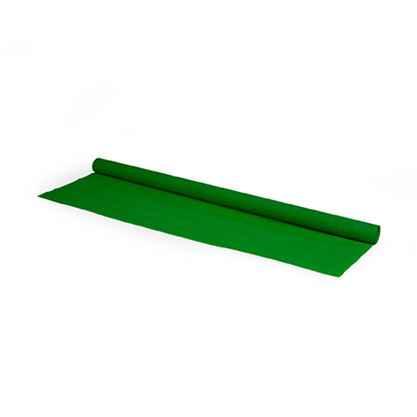 ¿Rollo papel crespón Verde oscuro