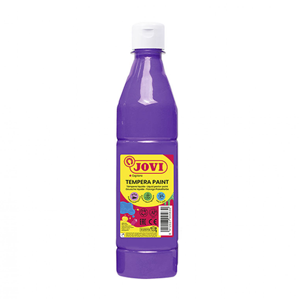Témpera líquida Jovi 500 ml. Negro (12)